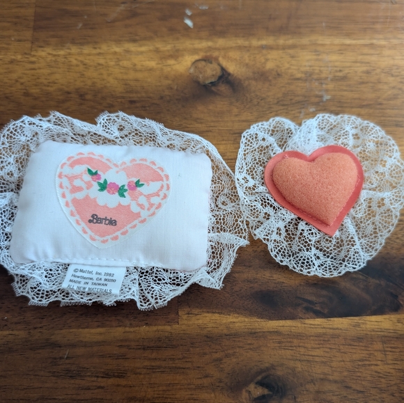 Barbie Other - Barbie Pillows. From Barbie Dream bed 1982.